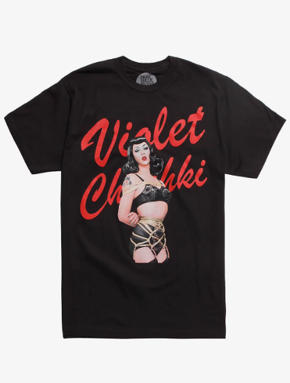 violet chachki t shirt